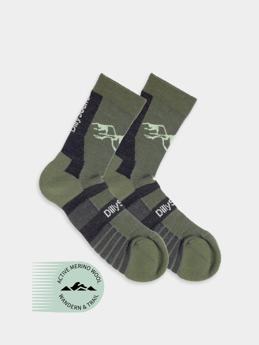 Socken Active Merino Greens von DillySocks