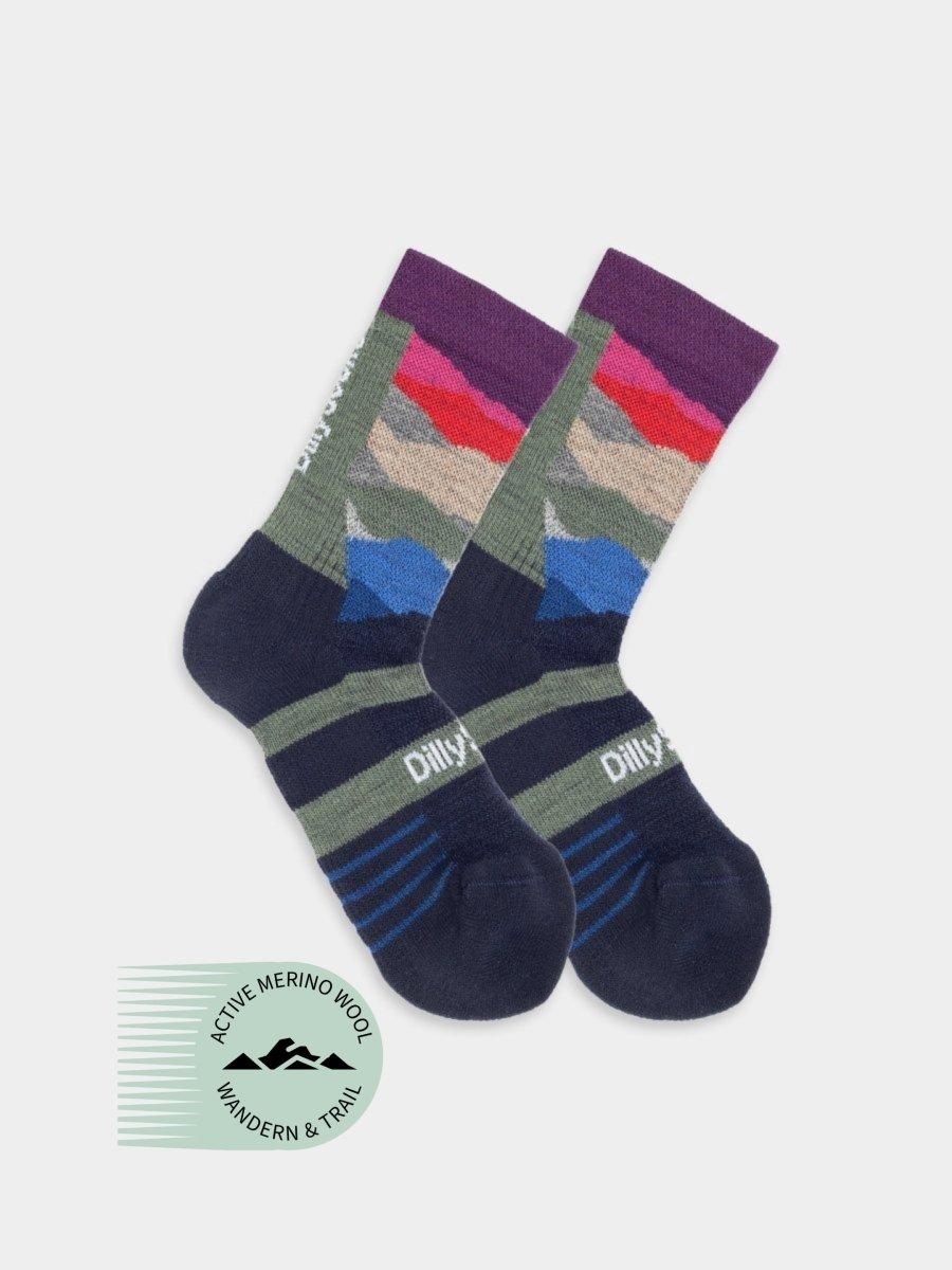 Socken Active Merino Wanderlust von DillySocks