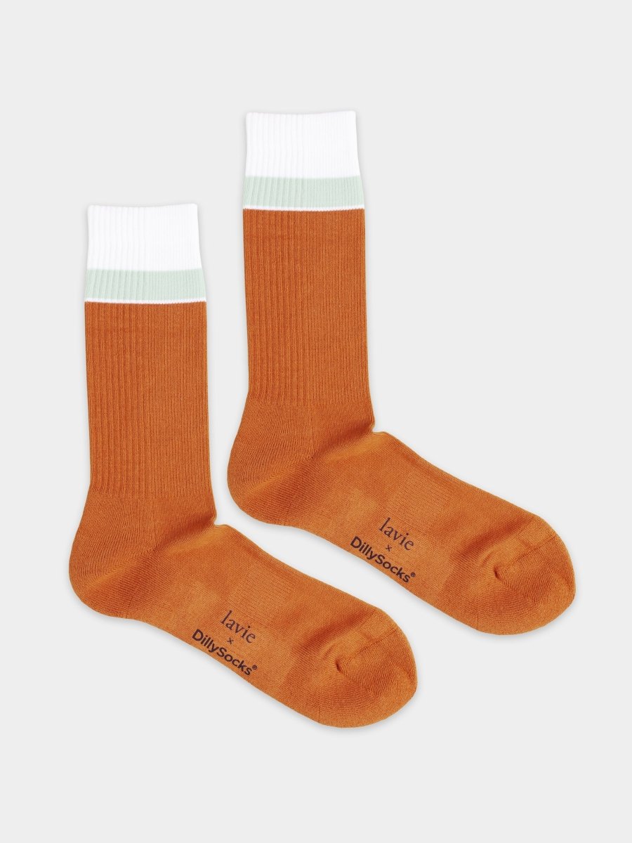 Socken Aksel sweet potato von DillySocks