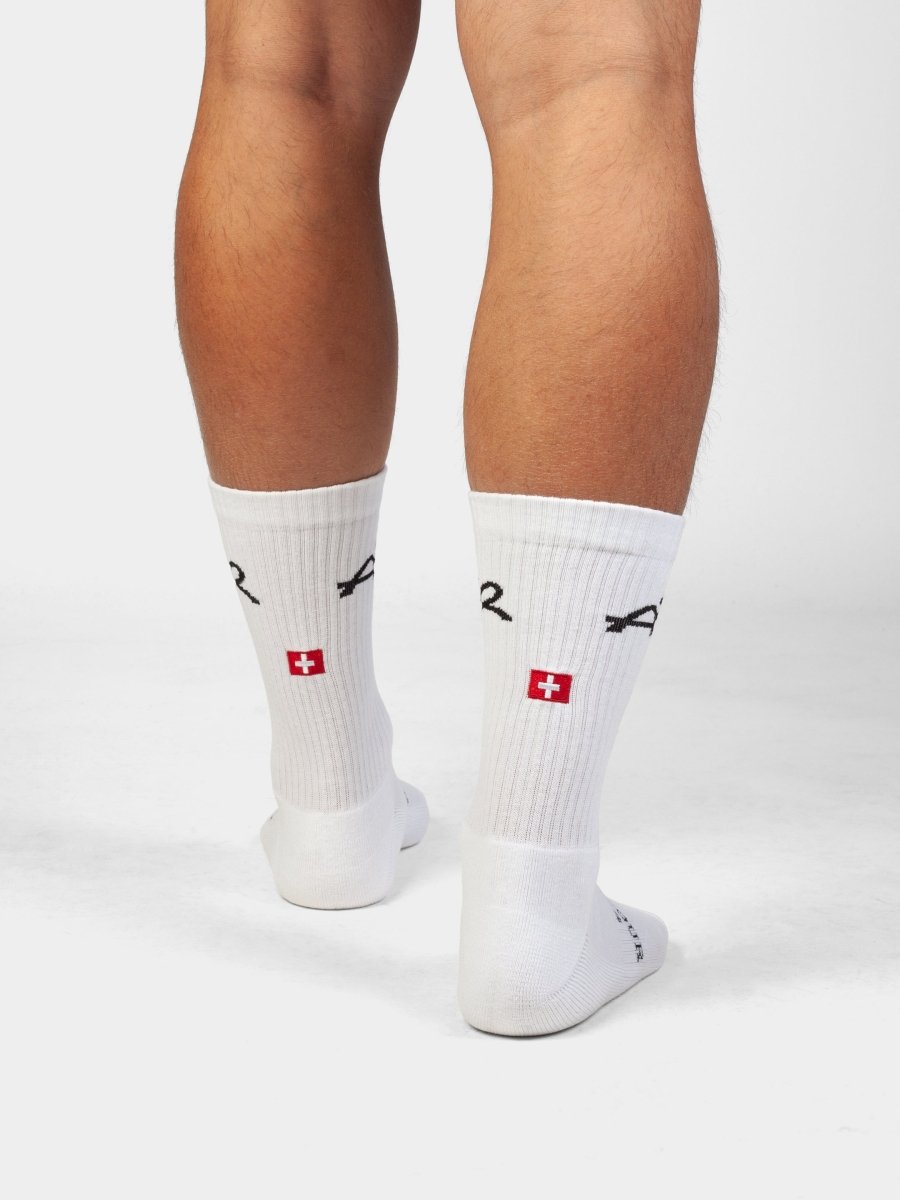 Socken Attack your dreams. <br> Andri Ragettli Drop von DillySocks
