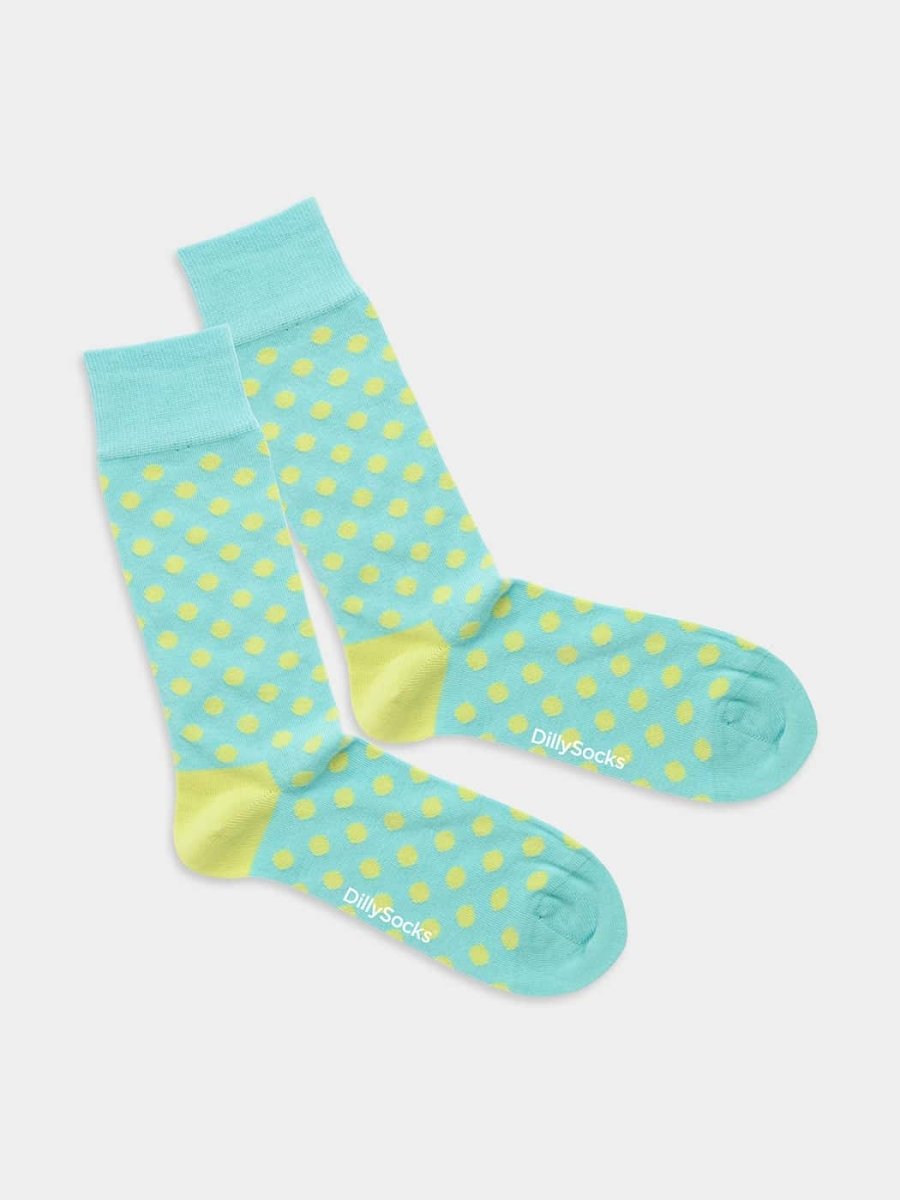 Socken Big Yellow Dots von DillySocks