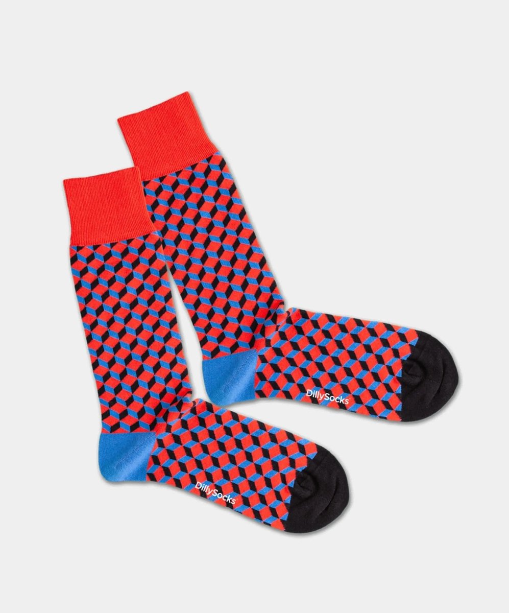 Socken Blush Dice von DillySocks