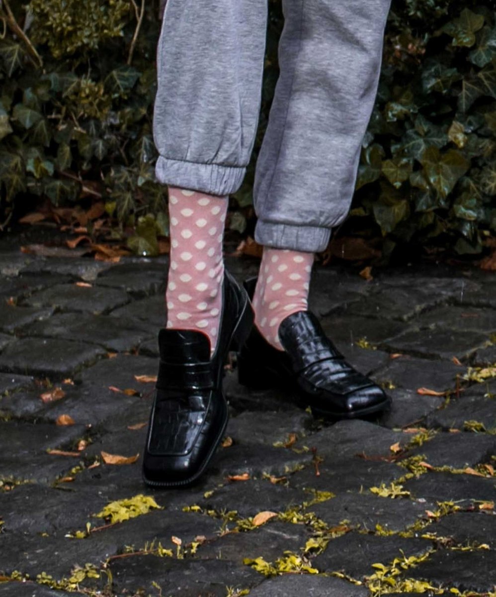 Socken Blush Dots von DillySocks