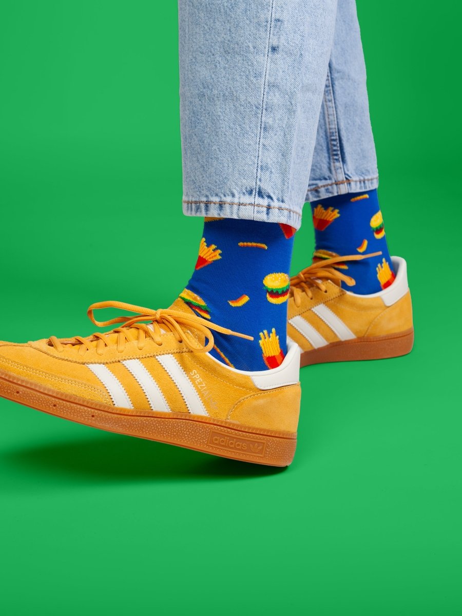 Socken Burger n' Fries von DillySocks