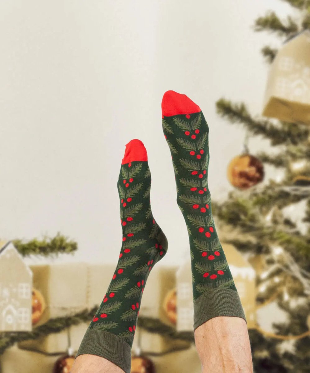 Socken Christmas Day von DillySocks