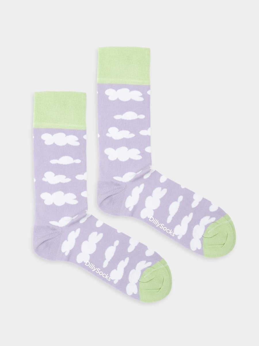 Socken Cloudy Whispers von DillySocks