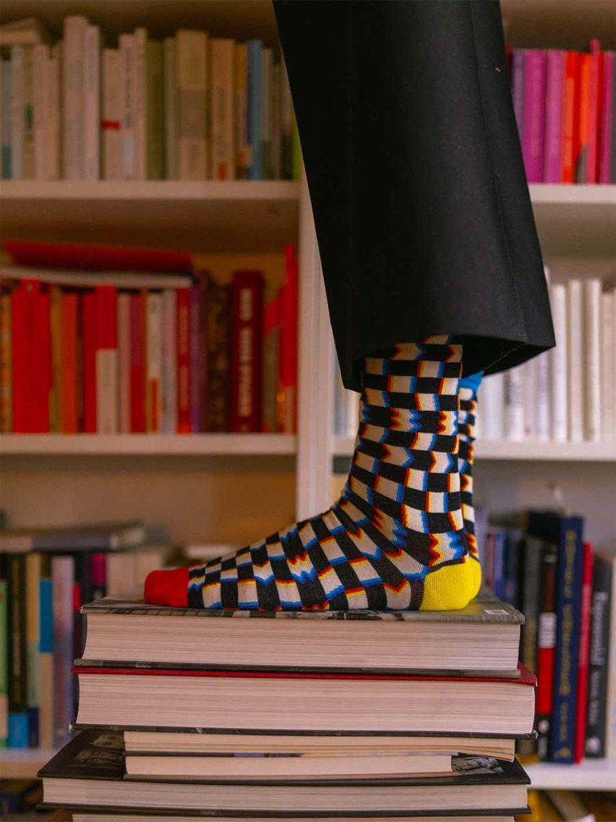 Socken Colorful Distortion von DillySocks