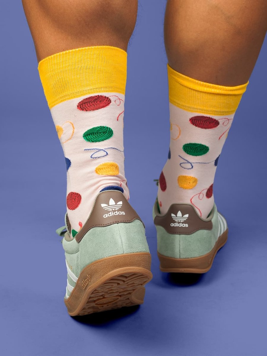 Socken Colorful Knots von DillySocks