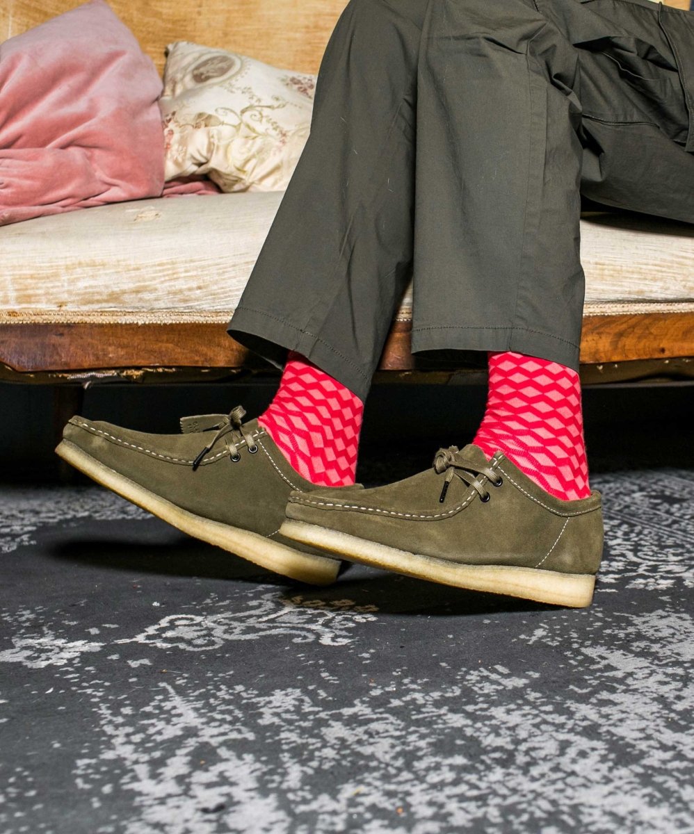 Socken Coral Zig Zag von DillySocks