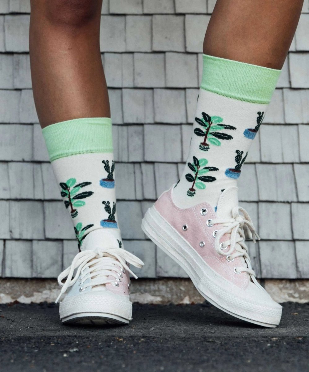 Socken Cream Plants von DillySocks