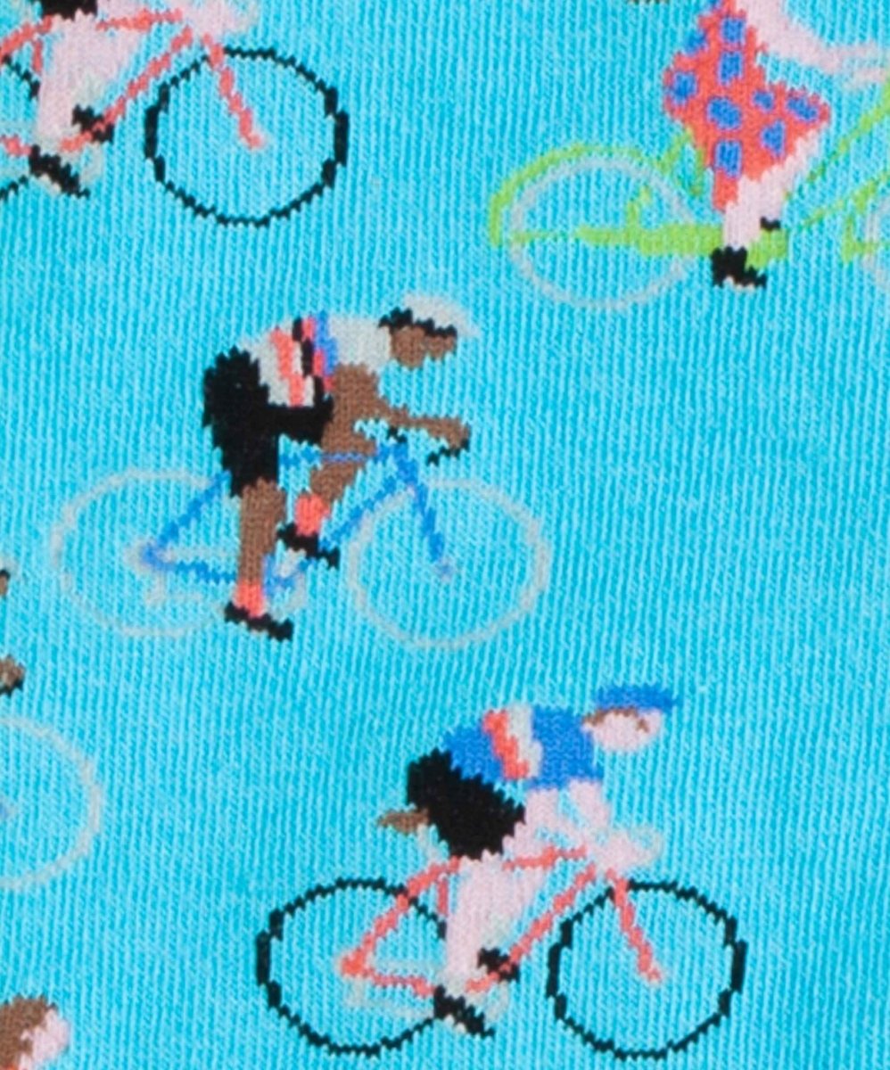 Socken Cyan Cycle von DillySocks