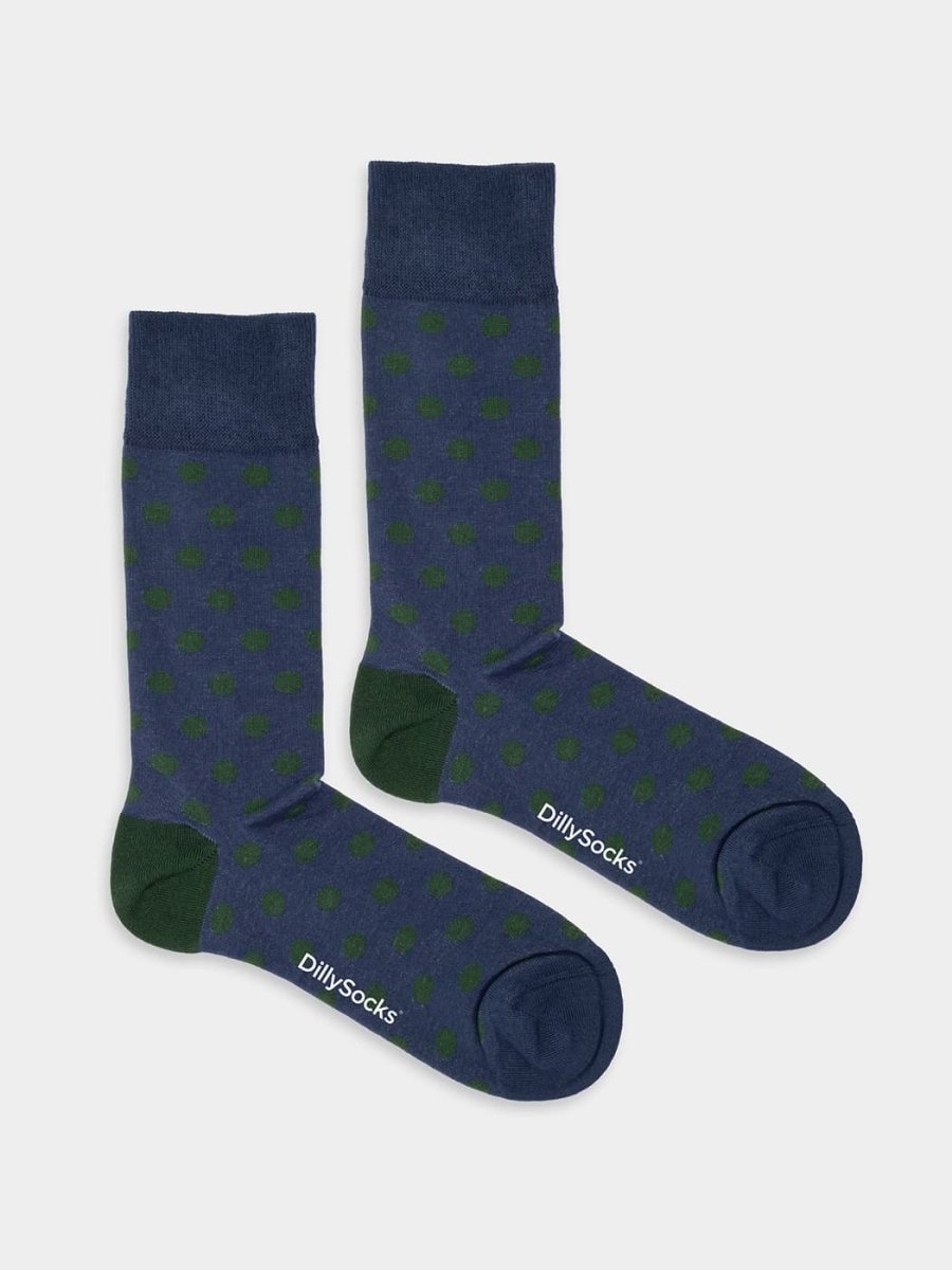Socken Deep Shade Dots von DillySocks