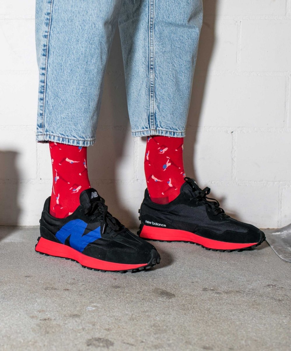 Socken Exhale von DillySocks