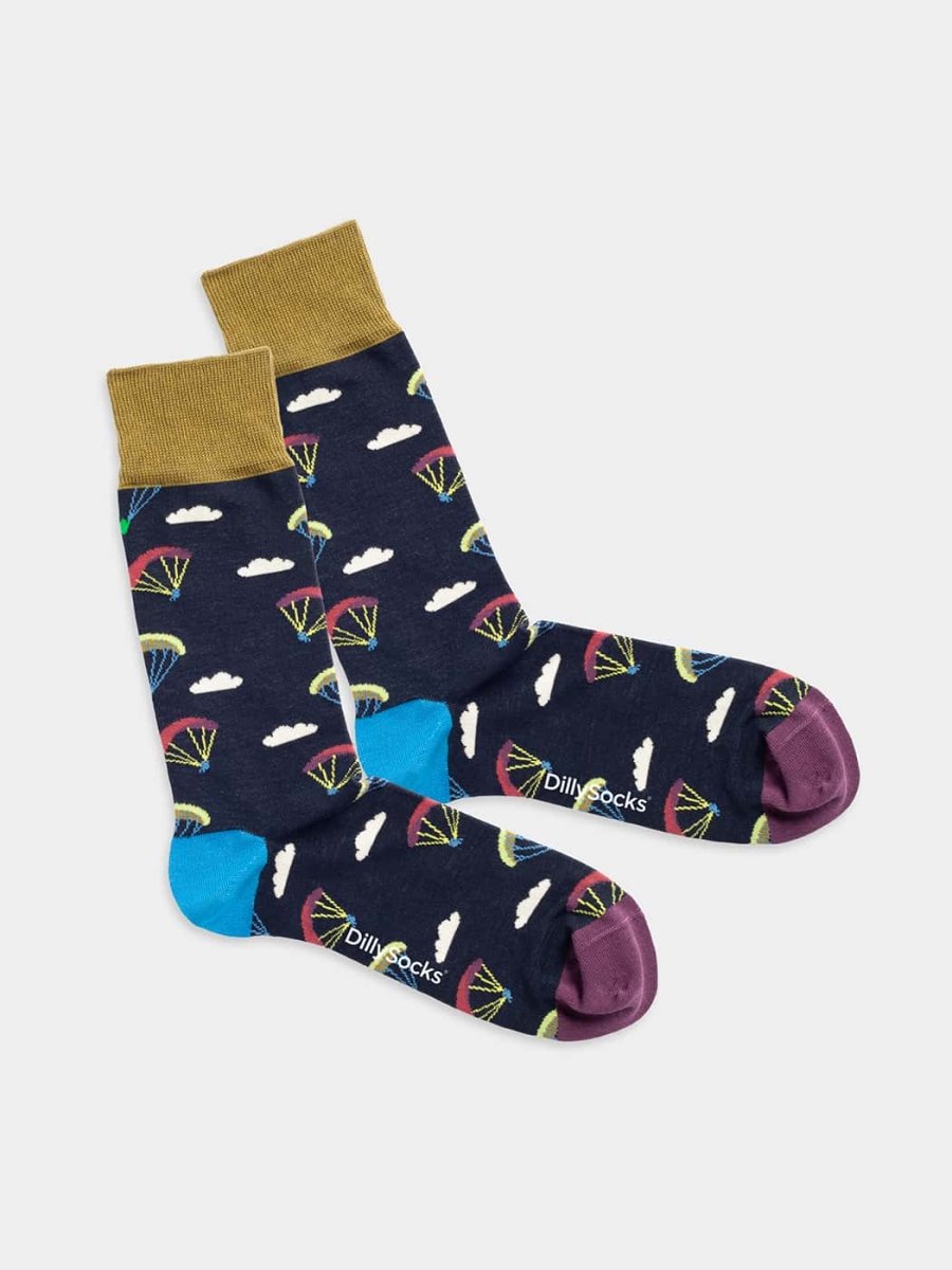 Socken Fall From Above von DillySocks