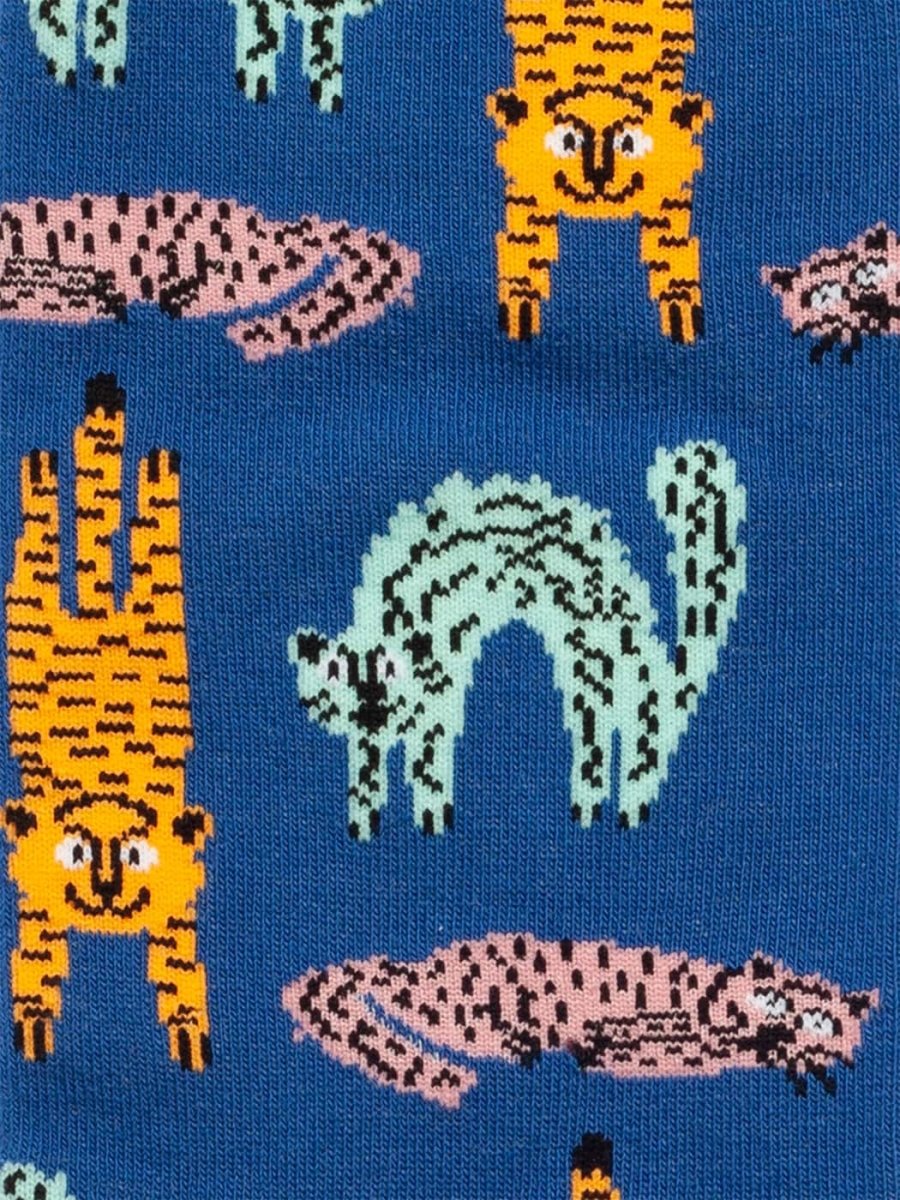 Socken Fight Like A Cat von DillySocks