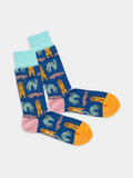Socken Fight Like A Cat von DillySocks