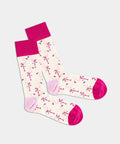 Socken Flamingo Sand von DillySocks
