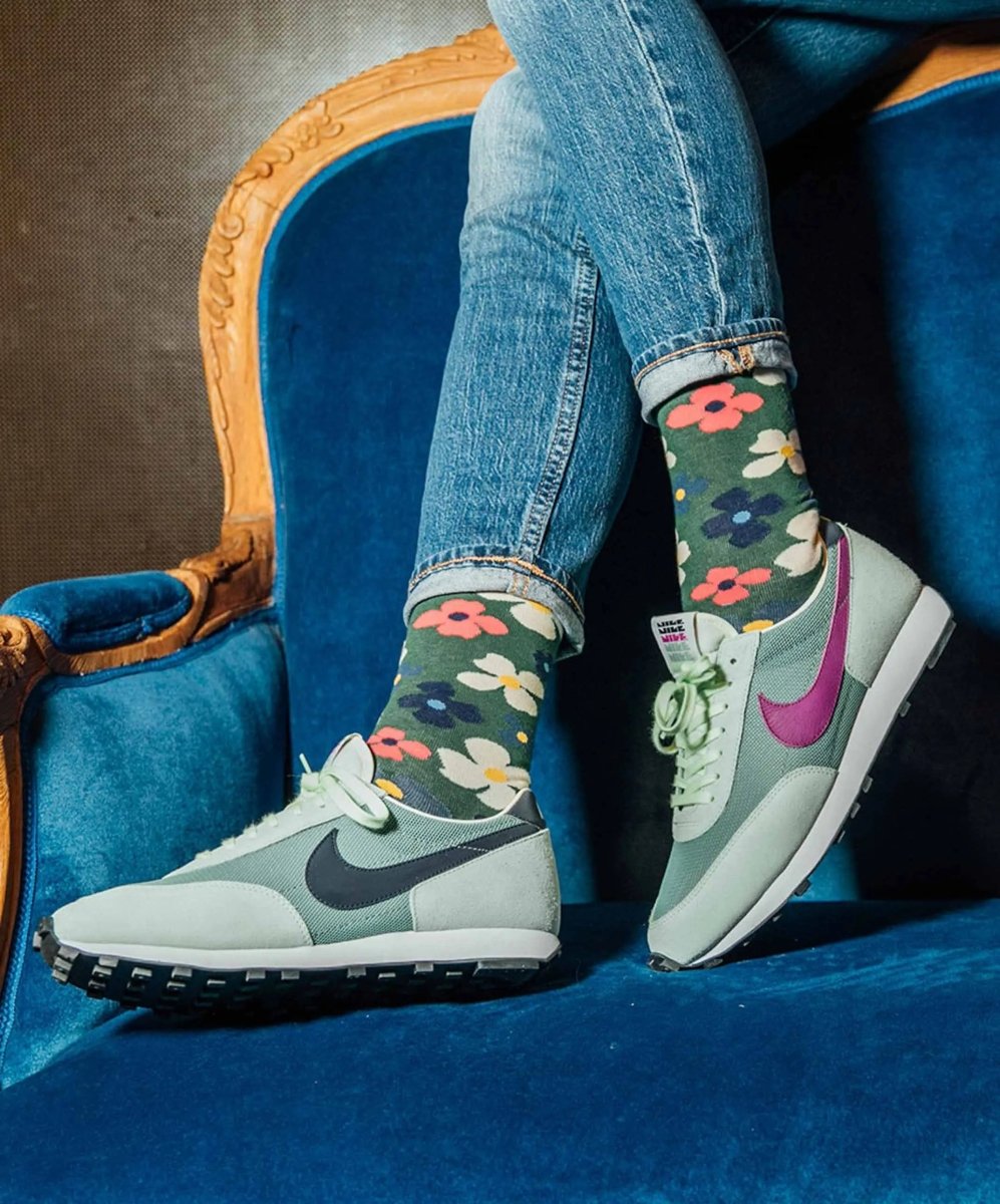 Socken Floral Grass von DillySocks