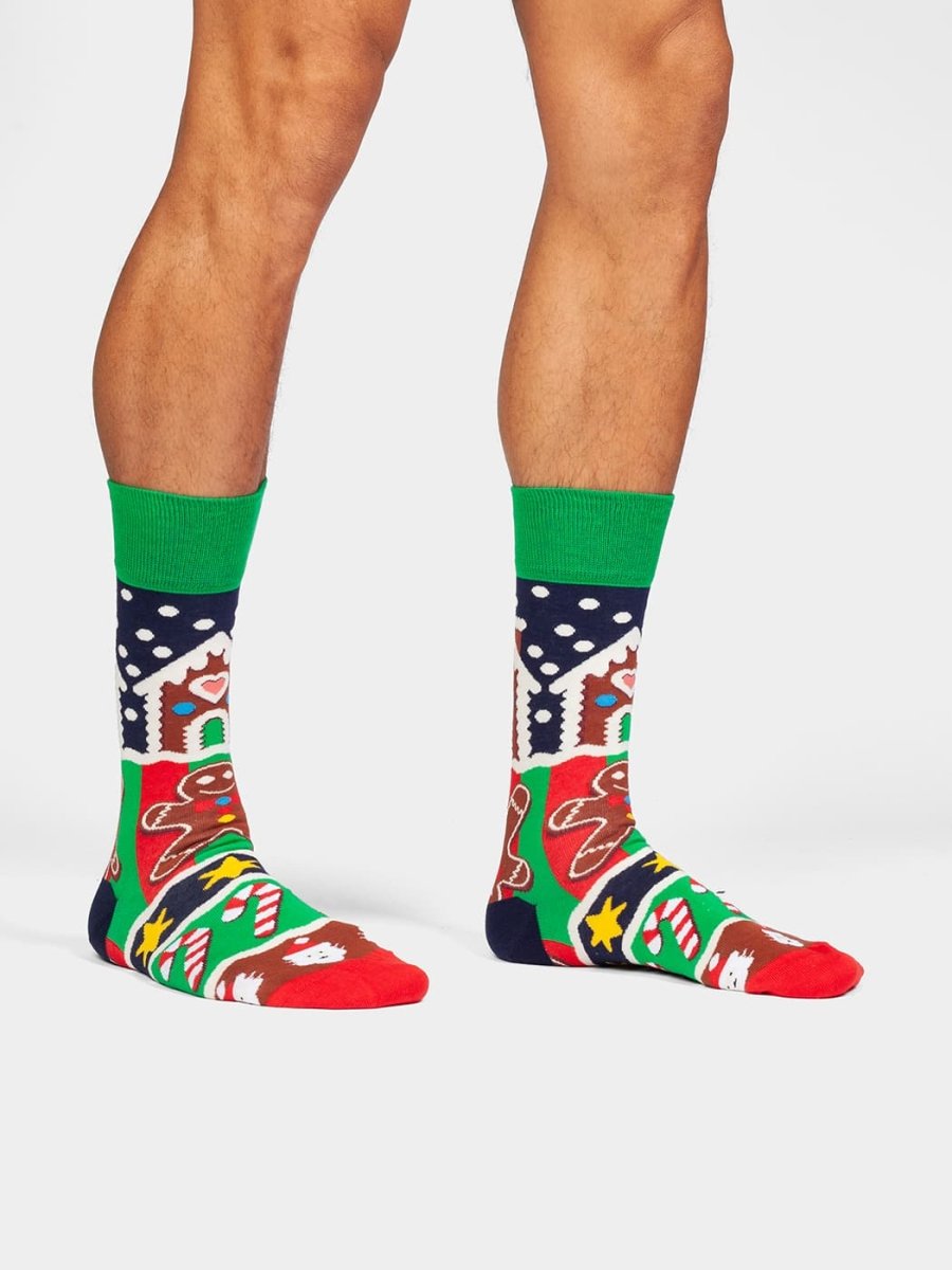 Socken Frosty Gingerbread von DillySocks
