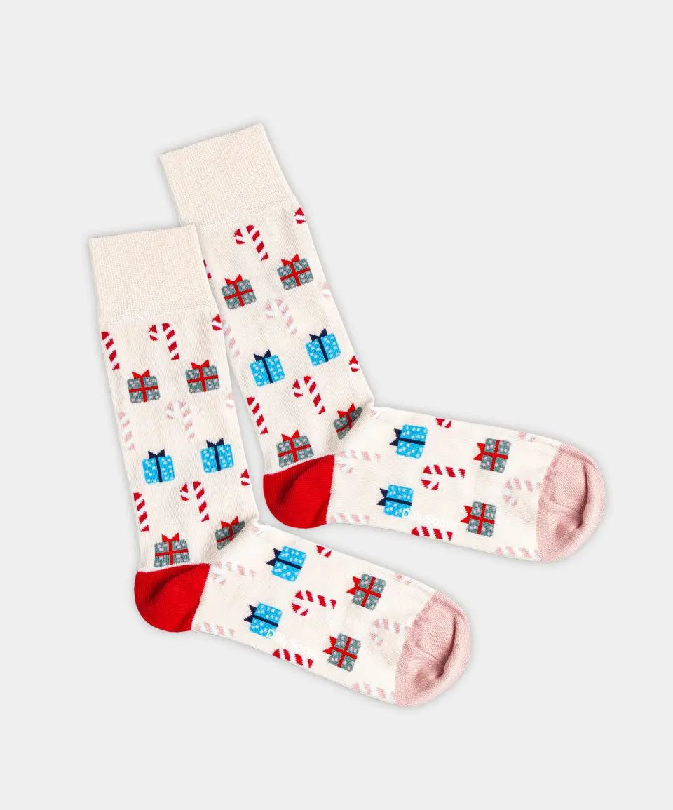 Socken - Geschenkbox Christmas Candy Tree (3er Box) von DillySocks