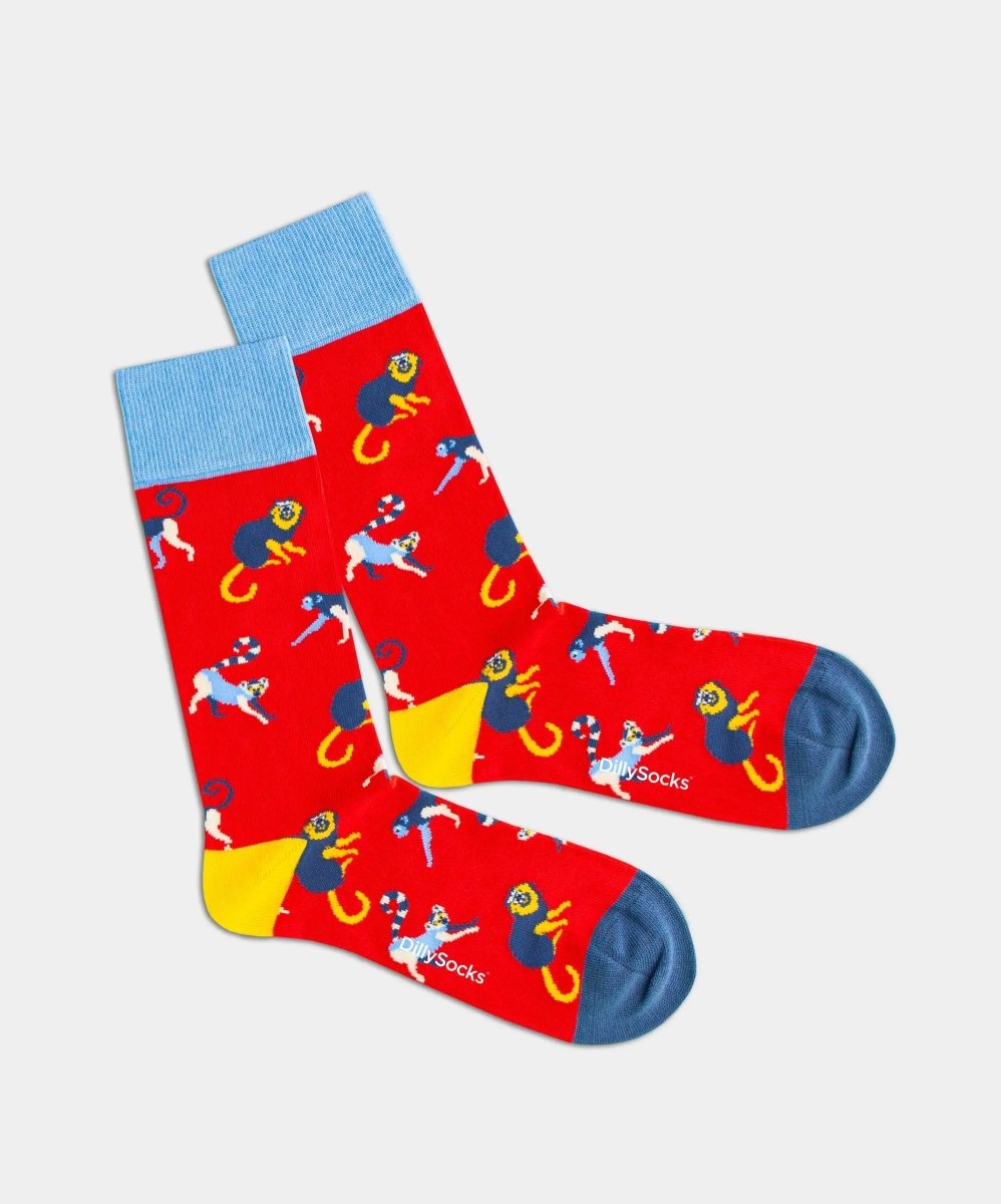 Socken - Geschenkbox Exotic Animals (3er Box) von DillySocks