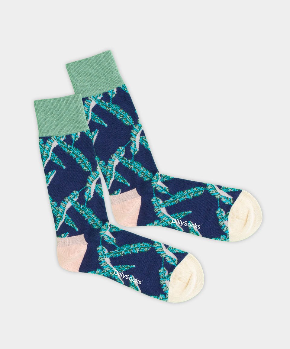 Socken - Geschenkbox Exotic Flora (3er Box) von DillySocks