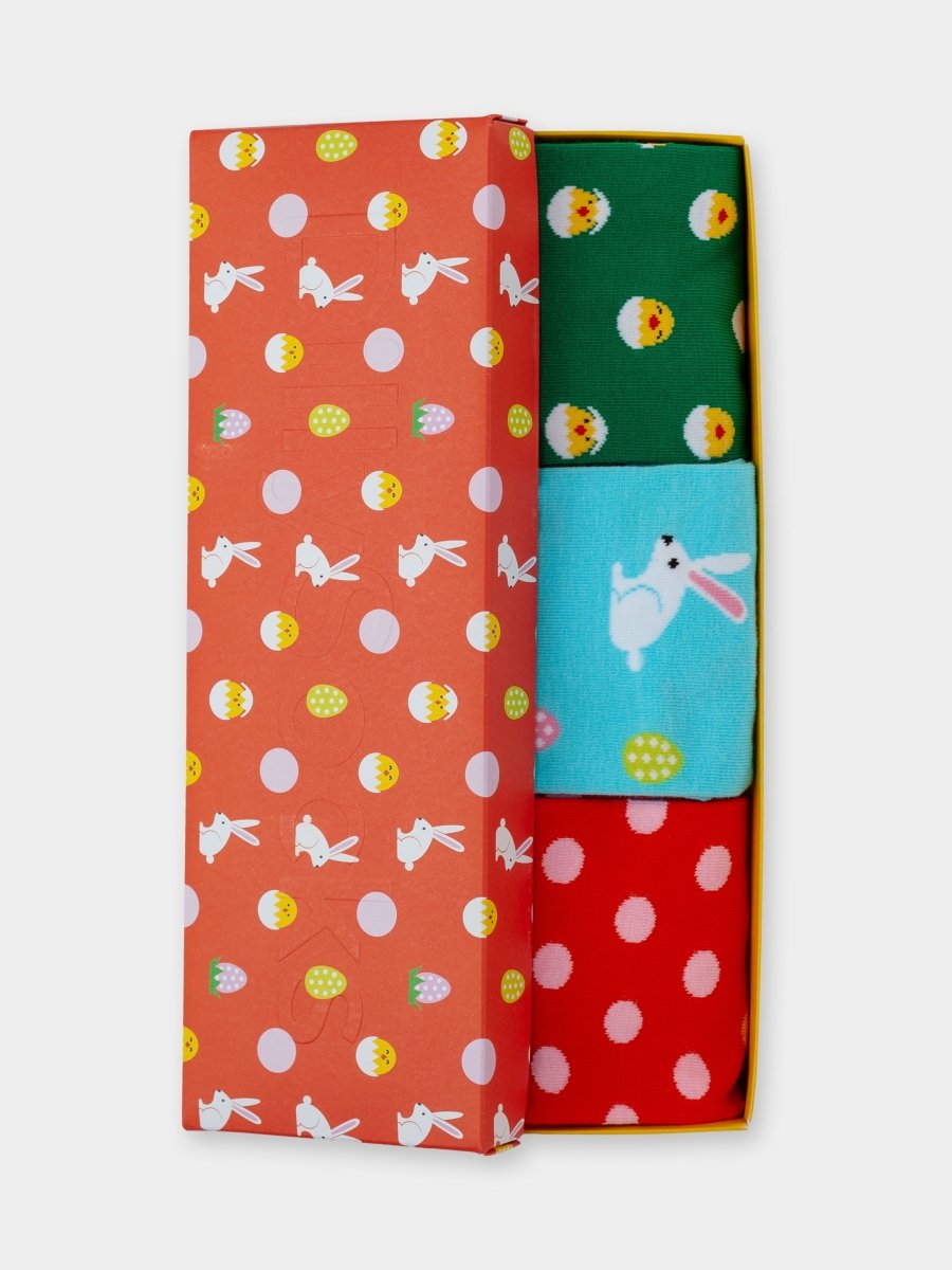Socken - Geschenkbox Hoppy Days (3er Box) von DillySocks