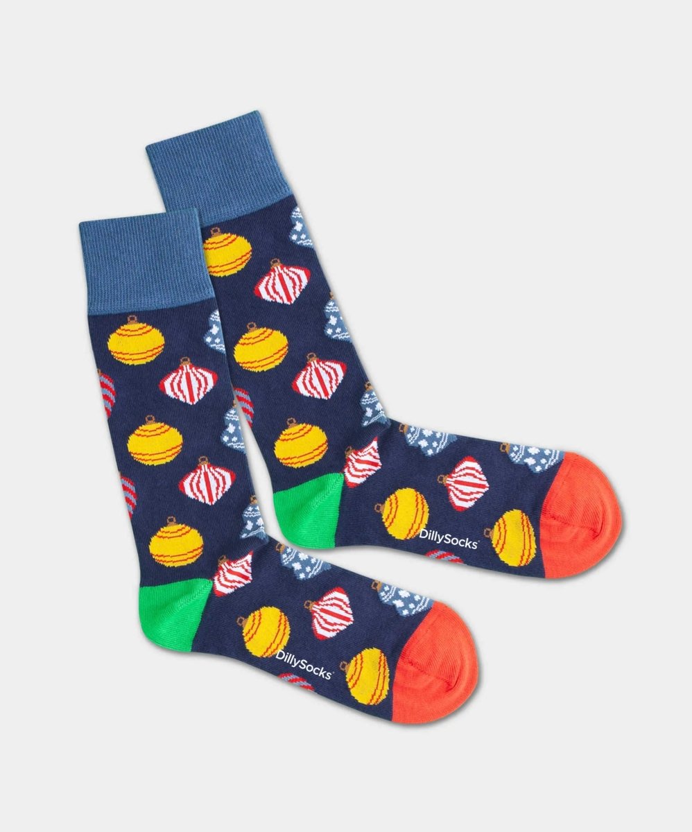 Socken - Geschenkbox Santas Mistletoe (3er Box) von DillySocks
