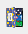 Socken - Geschenkbox Snowy Holidays (3er Box) von DillySocks