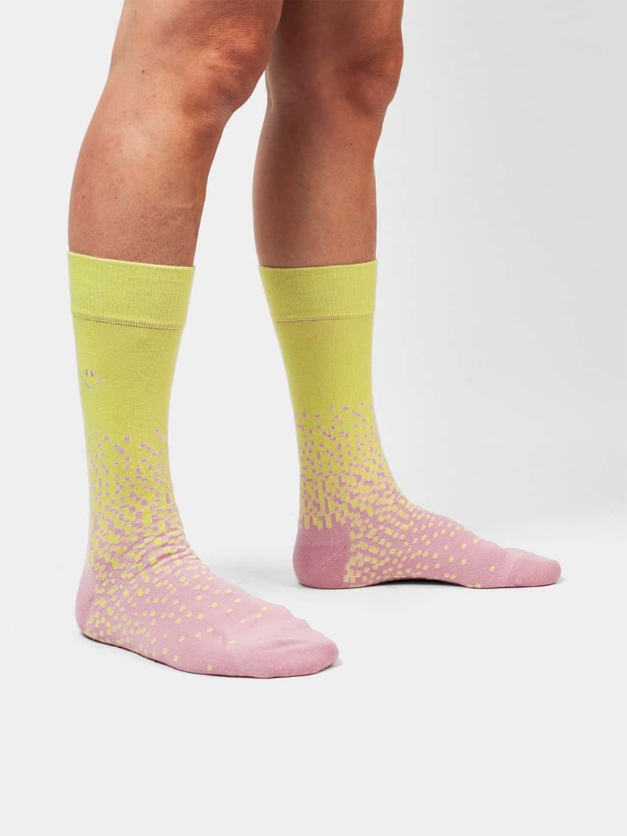 Socken Granular Smiles von DillySocks