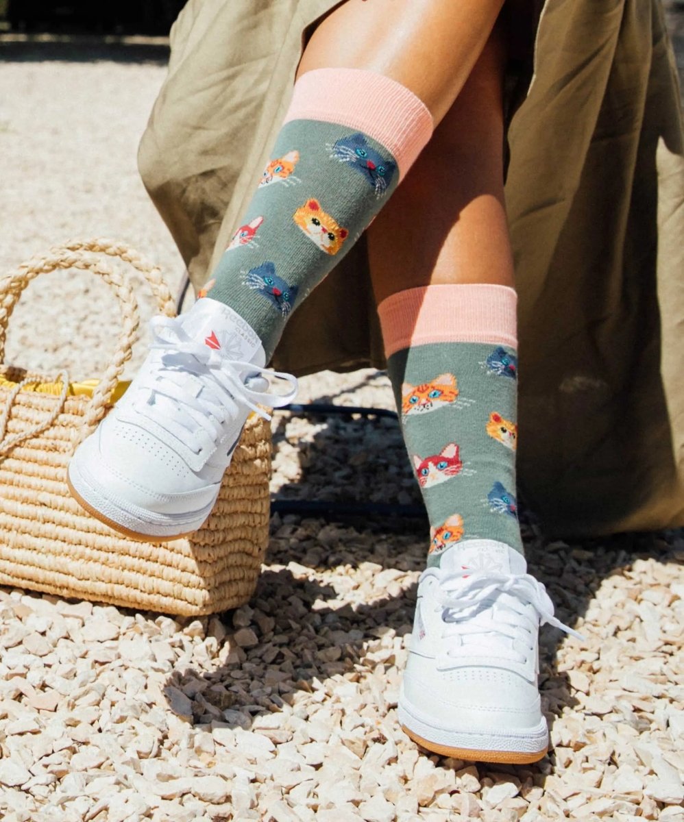 Socken Grassy Kitten von DillySocks