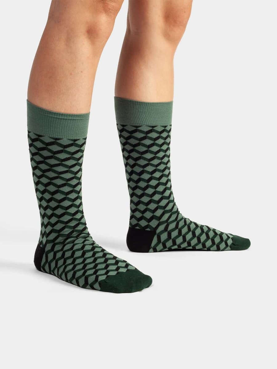 Socken Green Grass Dice von DillySocks