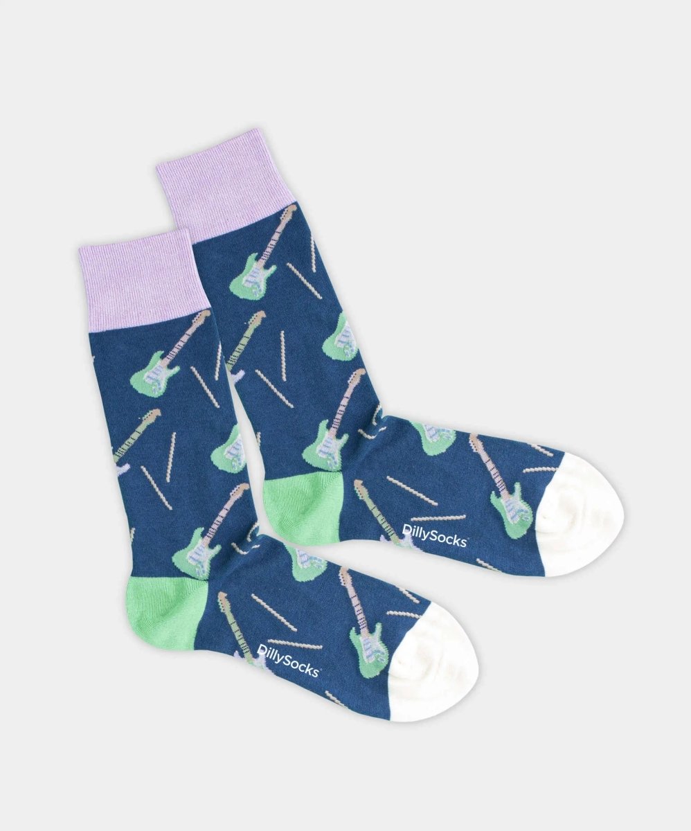 Socken Guitar Hero von DillySocks