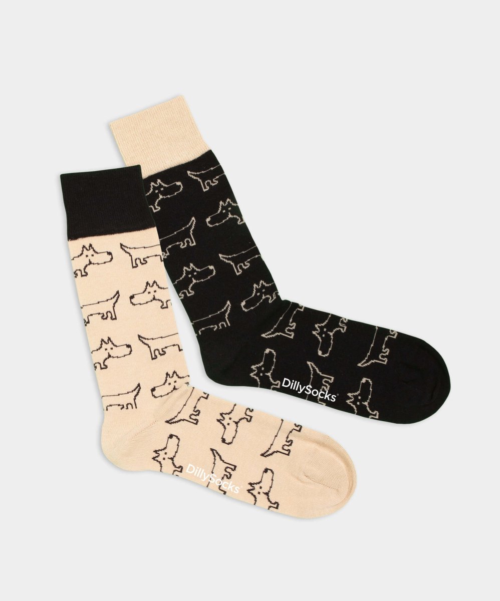 Socken Happy Sausage Dog von DillySocks