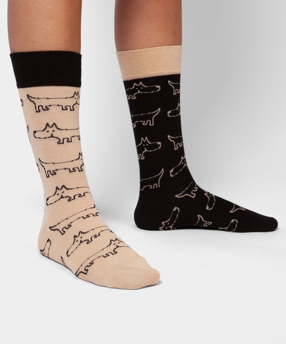 Socken Happy Sausage Dog von DillySocks