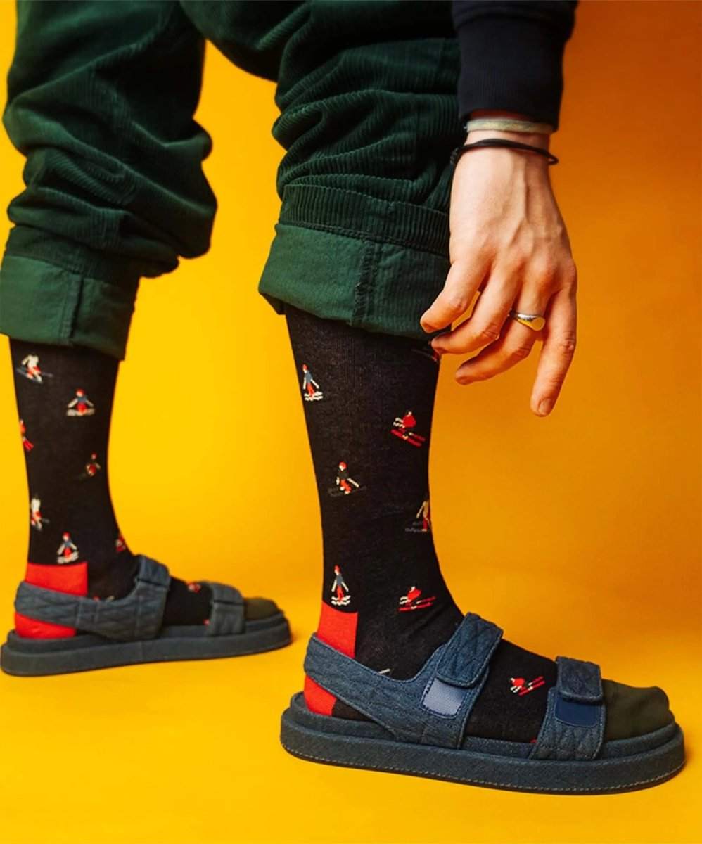 Socken Hit The Slopes von DillySocks