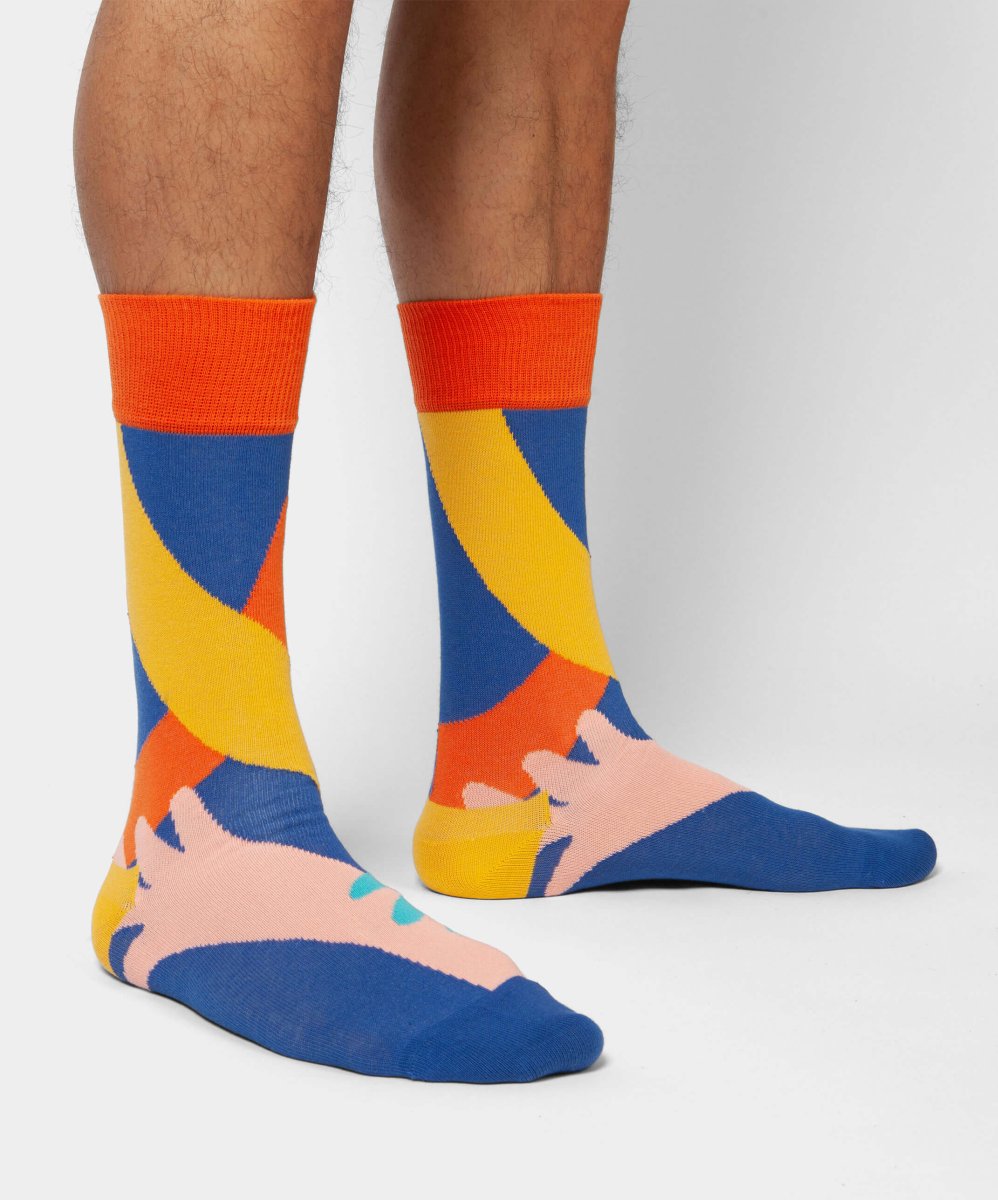 Socken Hugging Hands von DillySocks