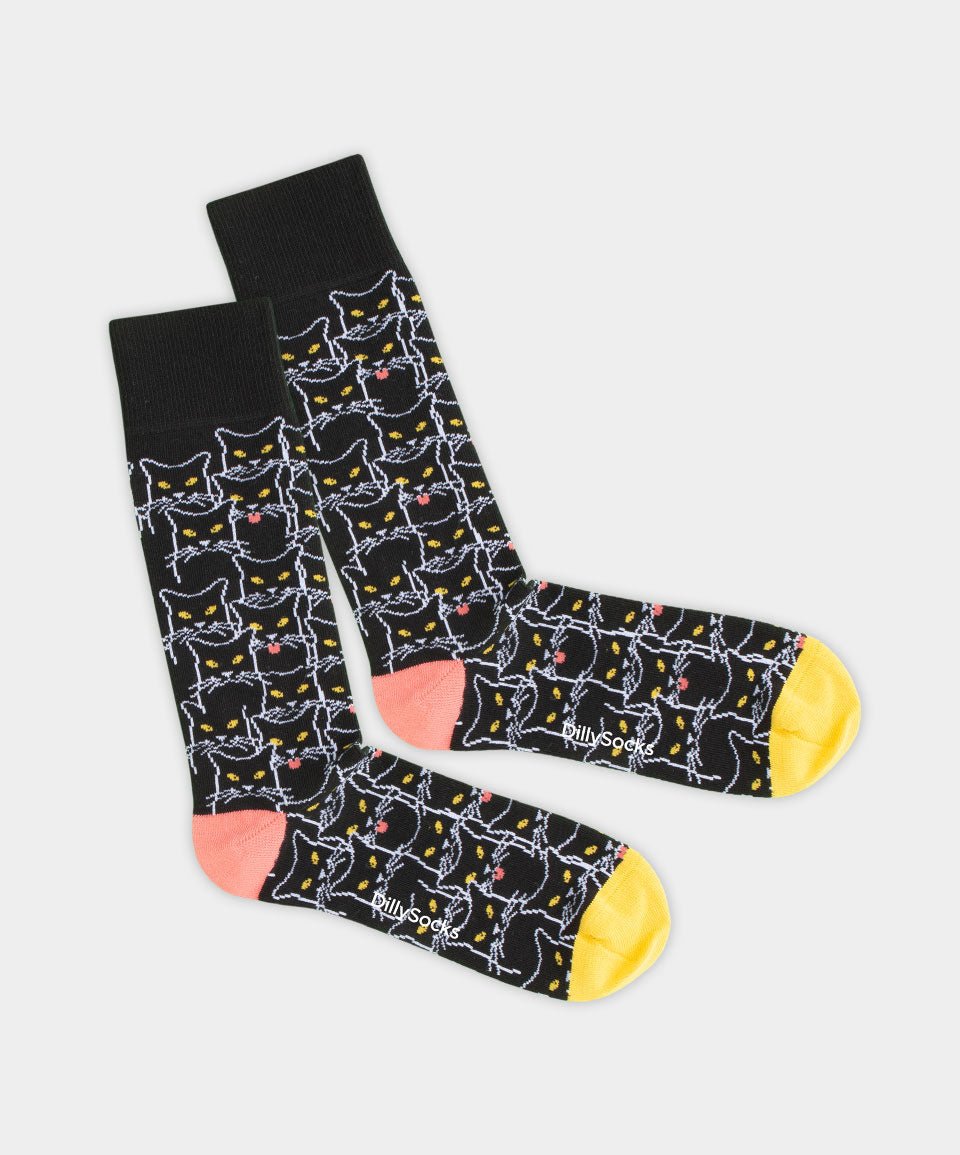 Socken Kitty Chat von DillySocks