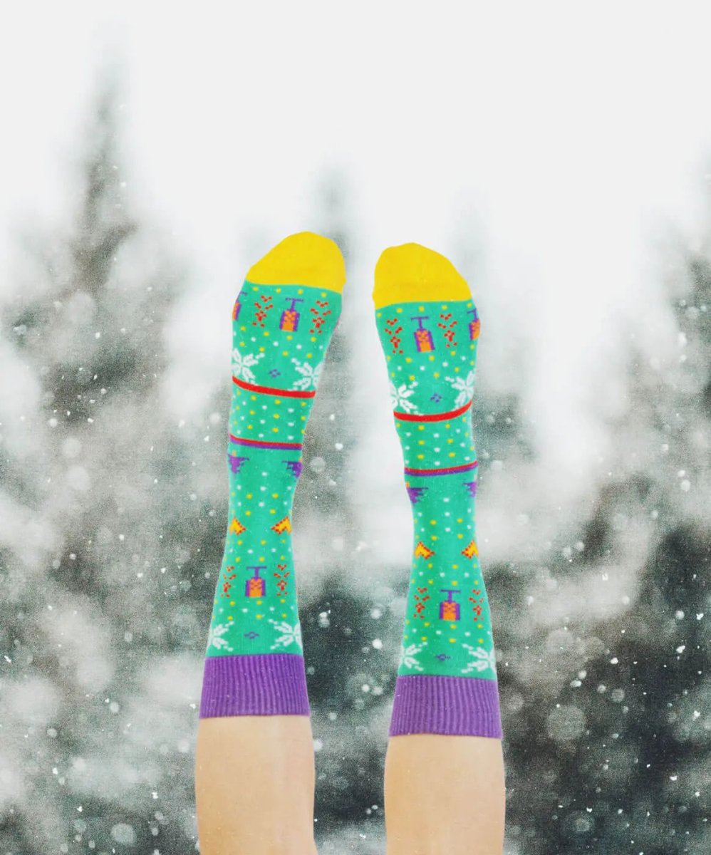 Socken Knitty Soxmas Day von DillySocks