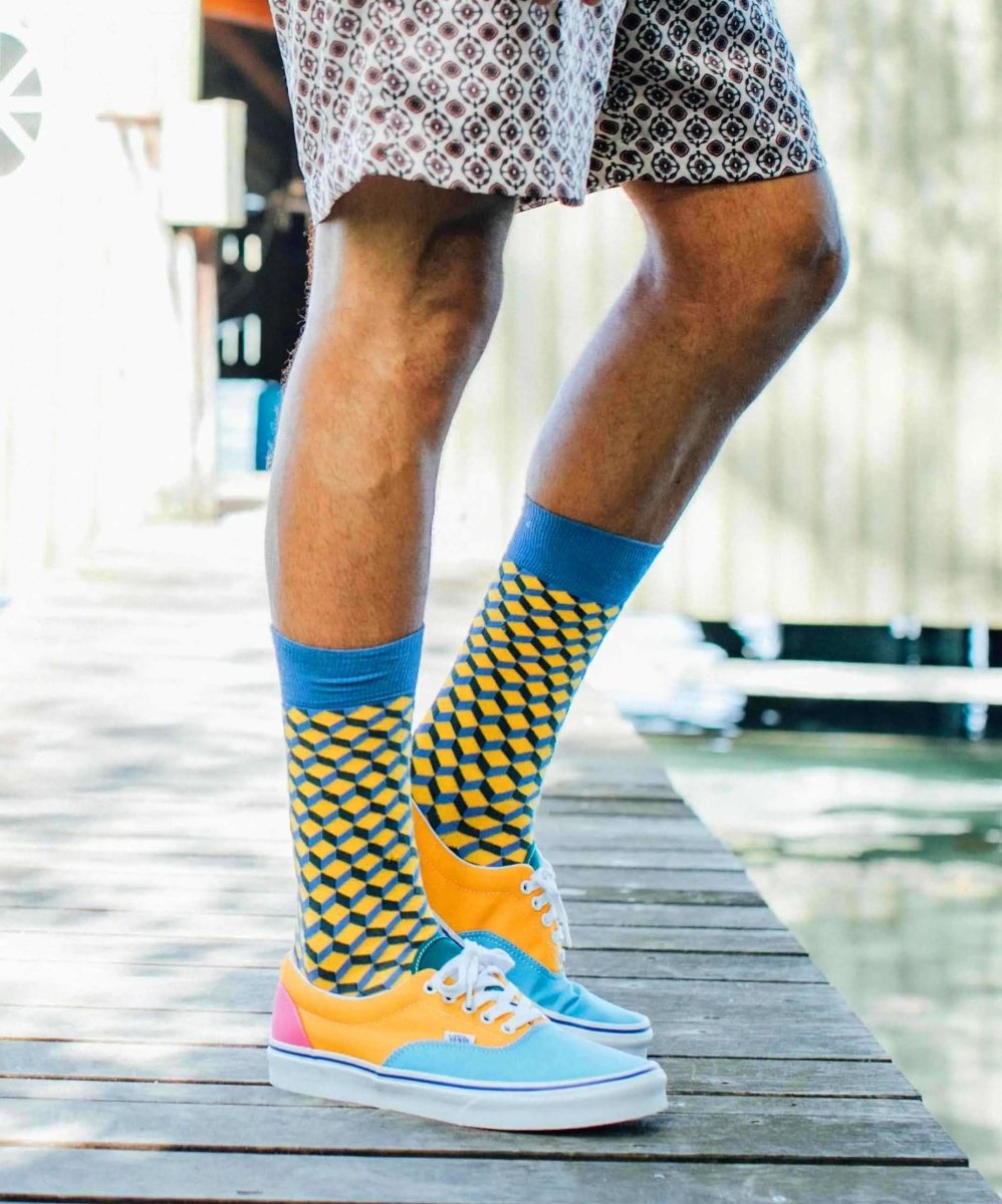Socken Lemon Dice von DillySocks