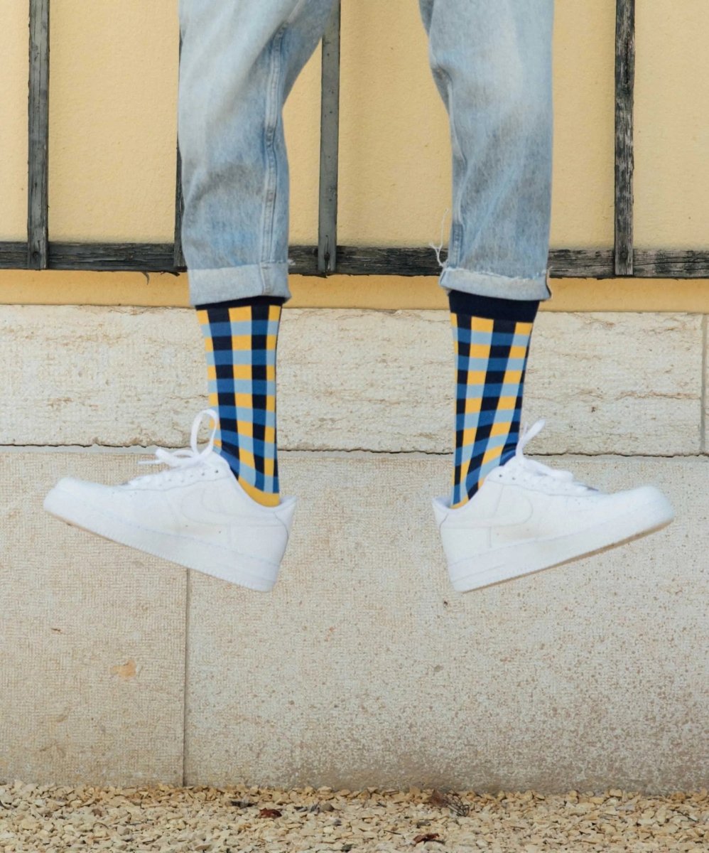 Socken Lemon Water Vichy von DillySocks