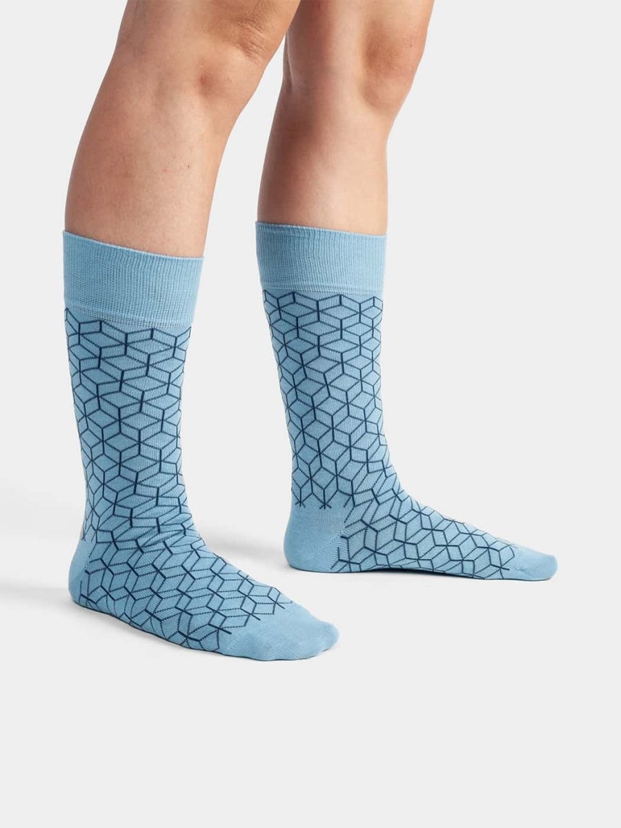 Socken Lightblue Lining von DillySocks