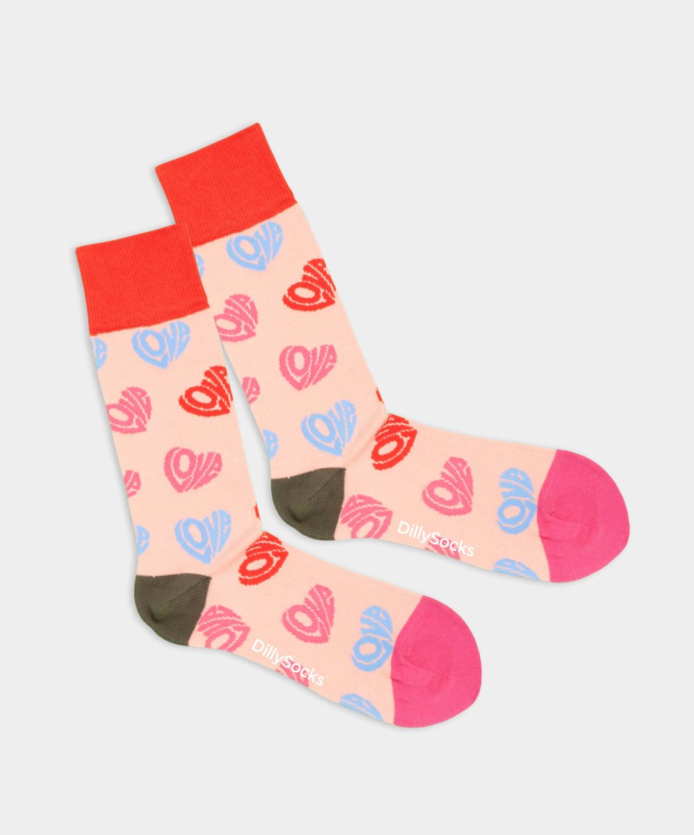 Socken Love Is All Around von DillySocks