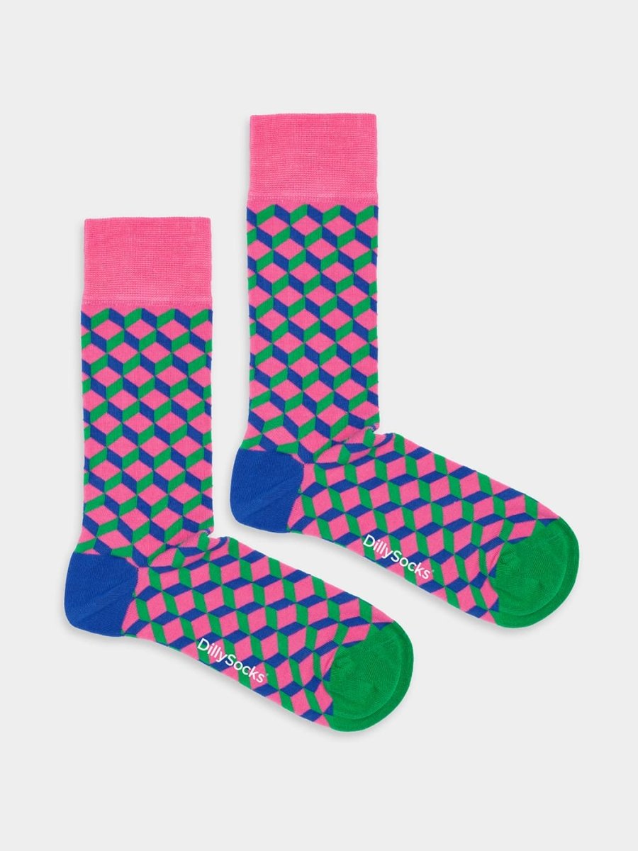 Socken Luminous Dice von DillySocks