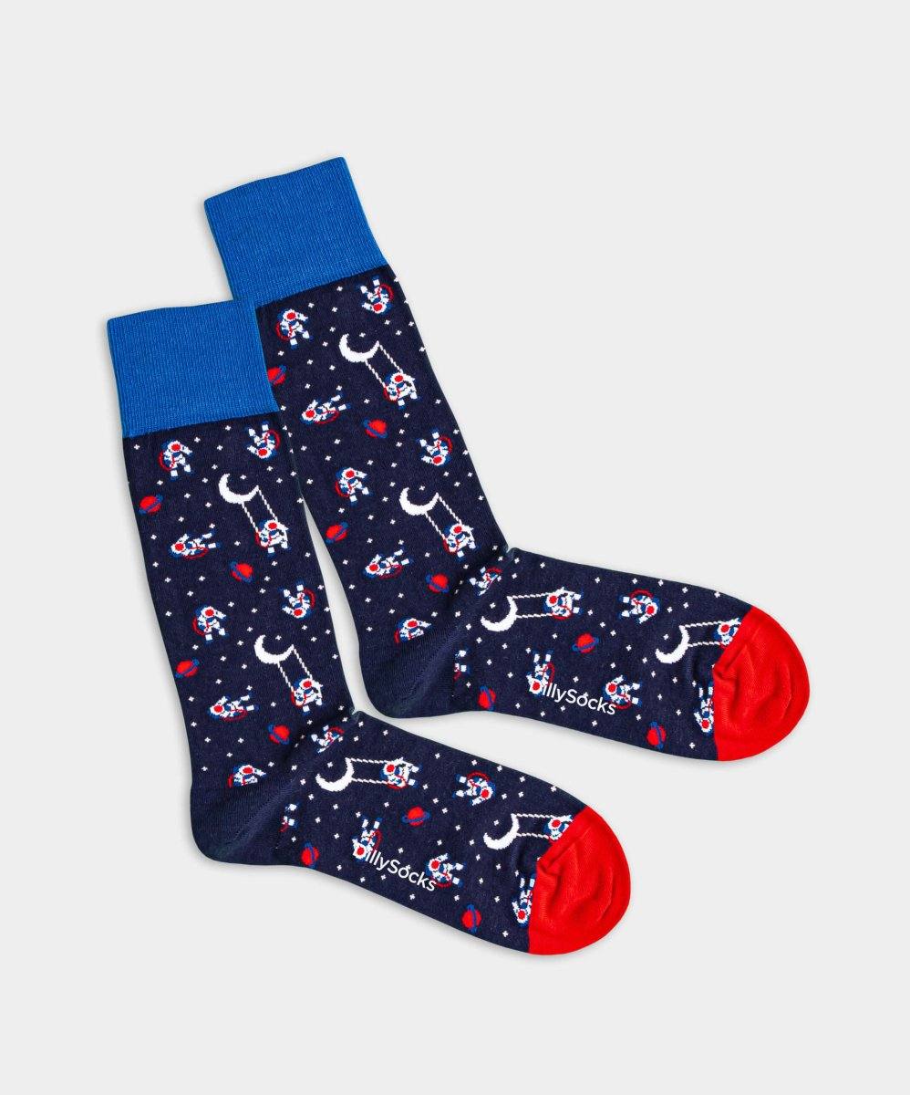 Socken Man On The Moon von DillySocks