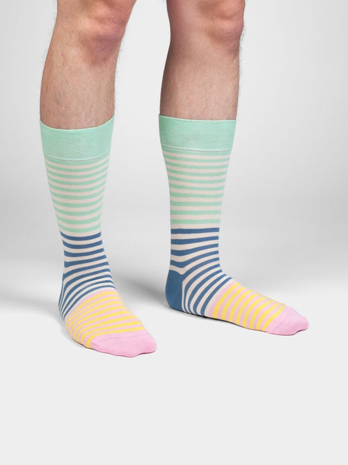 Socken Minty Stripes von DillySocks