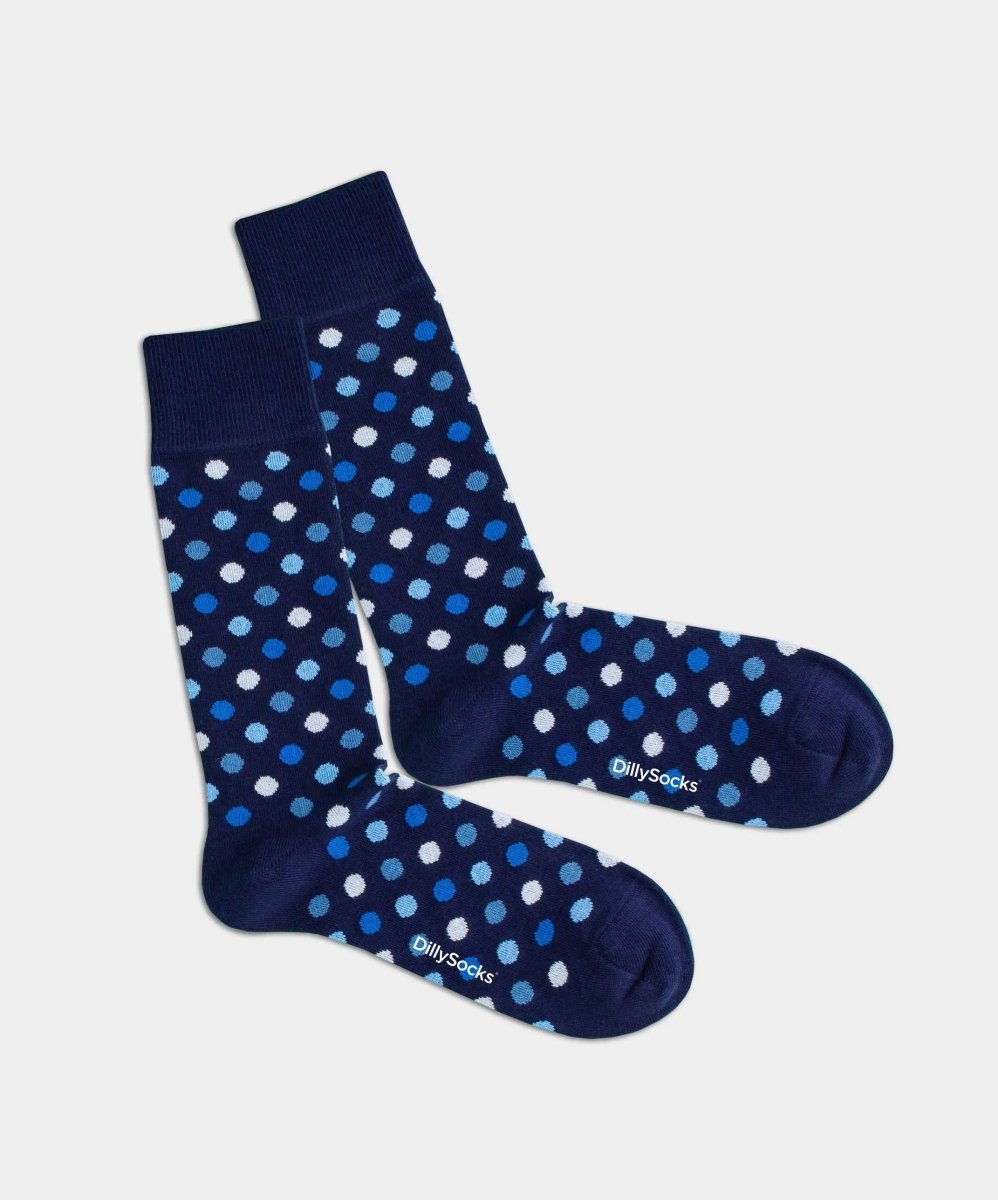 Socken Navy Confetti von DillySocks