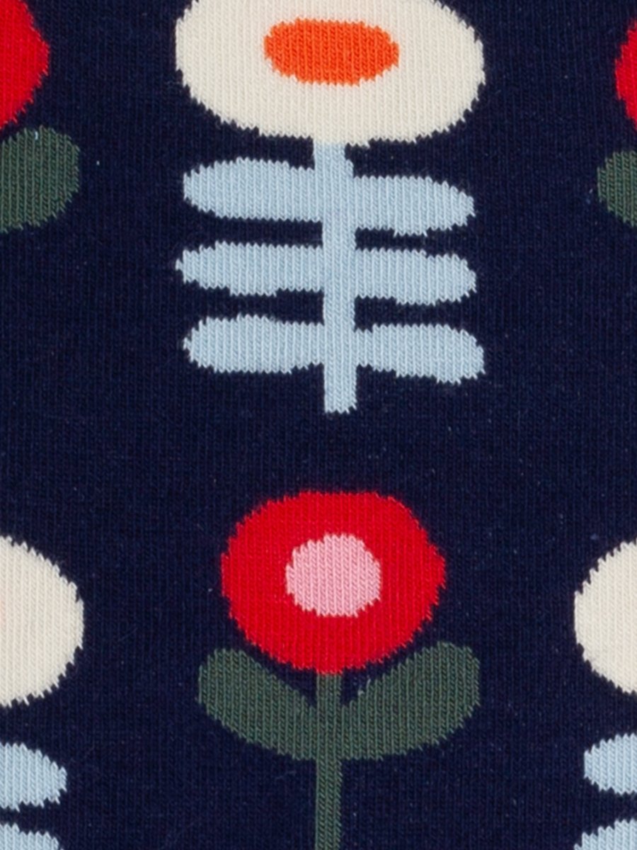 Socken Nordic Bloom von DillySocks