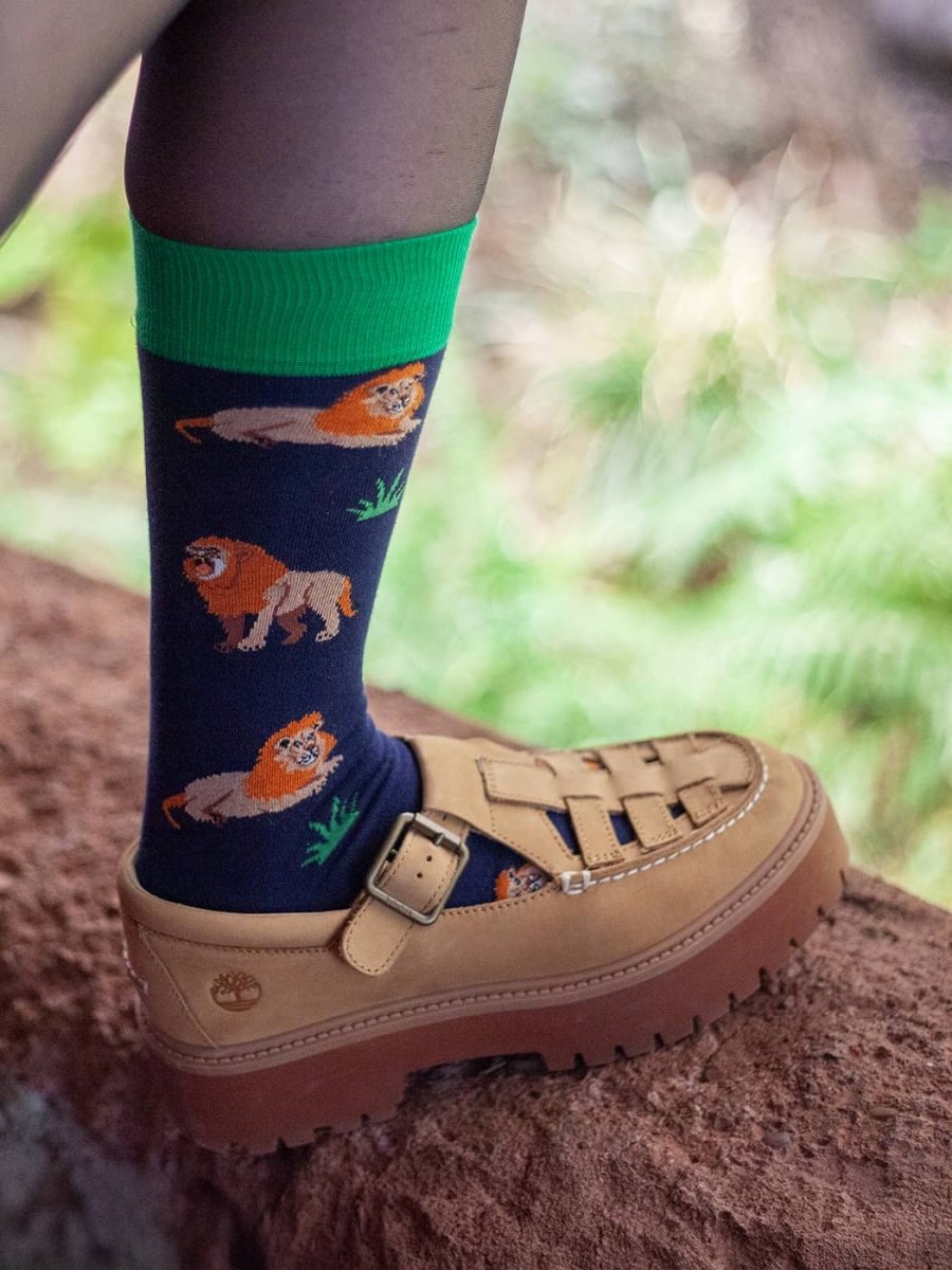 Socken Panthera Löwe von DillySocks