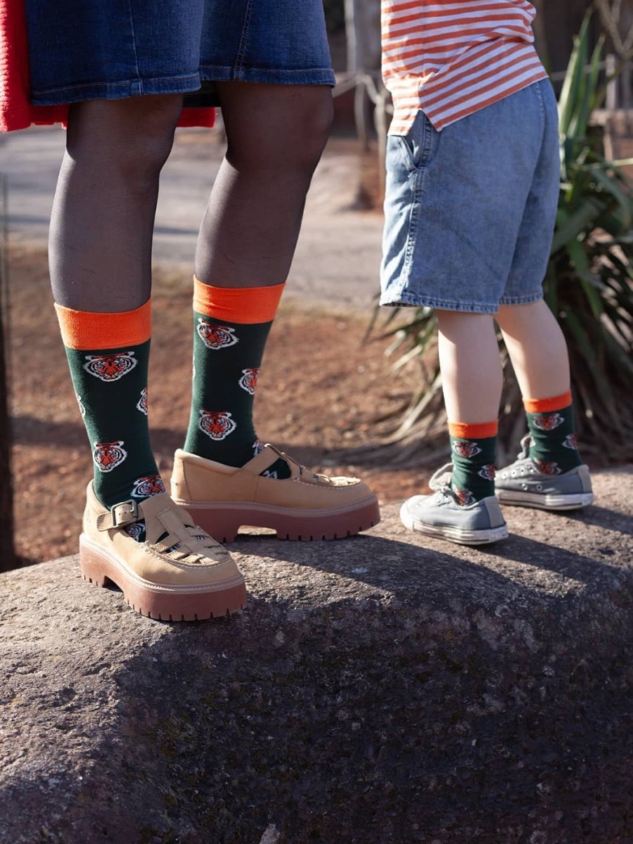 Socken Panthera Tiger von DillySocks